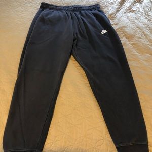 Mens Large Nike Tapered Sweat Pants